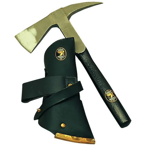 Picozzino In Acciaio Per Pompiere Vigile Del Fuoco Con Fodero Professionale 1 Picozzino In Acciaio Per Pompiere Vigile Del Fuoco Con Fodero Professionale