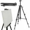 Eyepower Cavalletto Per Dipingere In Alluminio 52-155cm Da Campagna Terra Tavolo