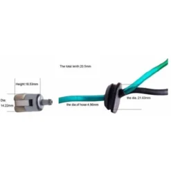 Filtro Miscela Completo Per Motosega 25cc 2500