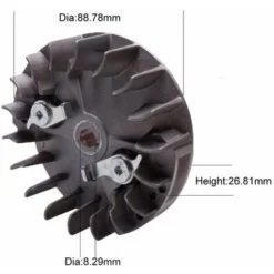 Volano Completo Per Motosega 25cc 2500