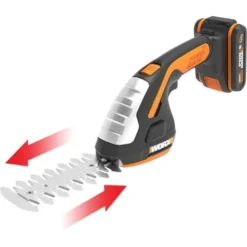 Worx WG801E.9 Forbici Per Erba E Decespugliatore A Batteria 20V, Con 3 Lame Intercambiabili, 36W - Solo Corpo Macchina -Husqvarni Negozio 12850241 3