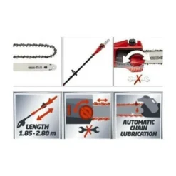 Svettatoio Telescopico Elettrico Potatrice Einhell Gc-ec 750 T Kit