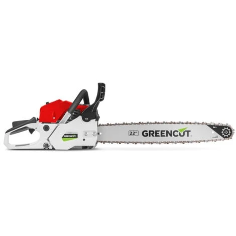 Motosega Motore A Benzina 2 Tempi 68cc 3,9cv, Spada Da 22, Numero Di Denti 86, Manubrio Ergonomico - Greencut GS680X 2 Motosega Motore A Benzina 2 Tempi 68cc 3,9cv, Spada Da 22, Numero Di Denti 86, Manubrio Ergonomico - Greencut GS680X - immagine 2