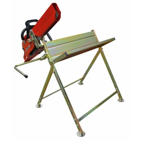 Cavalletto Con Protezione Guida Catena Maxi 45 Cm 1 Cavalletto Con Protezione Guida Catena Maxi 45 Cm