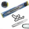 BARRA PER MOTOSEGA 45 CM PIU SECONDA CATENA IN OMAGGIO CATENA MOTO SEGA LAMA