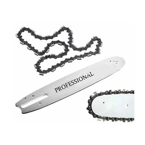 LAMA E BARRA PER MOTOSEGA 25 CM CATENA DI RICAMBIO MOTO SEGA 250 MM 2 LAMA E BARRA PER MOTOSEGA 25 CM CATENA DI RICAMBIO MOTO SEGA 250 MM - immagine 2