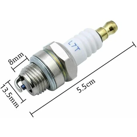 Candela Per Motosega Tagliaerba Decespugliatore L7T A 2 TEMPI Kit Da 4 PEZZI 3 Candela Per Motosega Tagliaerba Decespugliatore L7T A 2 TEMPI Kit Da 4 PEZZI - immagine 3