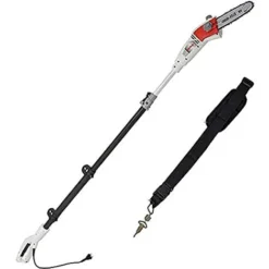 IKRA Potatore Telescopico Elettrico IEAS 750, Lunghezza Di Taglio 185mm, Altezza Di Lavoro 4m, Incl. Tracolla, Leggero