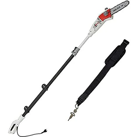 IKRA Potatore Telescopico Elettrico IEAS 750, Lunghezza Di Taglio 185mm, Altezza Di Lavoro 4m, Incl. Tracolla, Leggero 1 IKRA Potatore Telescopico Elettrico IEAS 750, Lunghezza Di Taglio 185mm, Altezza Di Lavoro 4m, Incl. Tracolla, Leggero