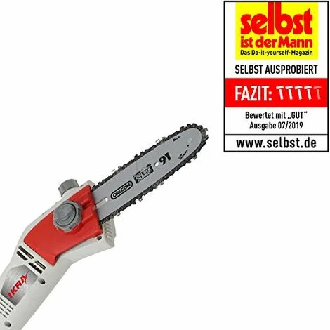 IKRA Potatore Telescopico Elettrico IEAS 750, Lunghezza Di Taglio 185mm, Altezza Di Lavoro 4m, Incl. Tracolla, Leggero 2 IKRA Potatore Telescopico Elettrico IEAS 750, Lunghezza Di Taglio 185mm, Altezza Di Lavoro 4m, Incl. Tracolla, Leggero - immagine 2