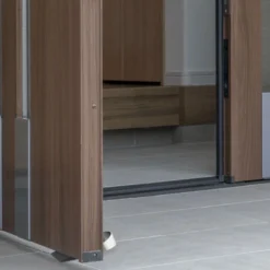 Relaxdays Cuneo Fermaporta In Set Da 3, Blocca Porte Pavimento, In Gomma E Acciaio Inox, 3 X 5 X 11,5 Cm, Nero Argento -Husqvarni Negozio 33760926 5