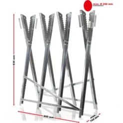 Cavalletto Pieghevole Zincato Con Maniglie E Dentatura Cavalletto Da Taglio Per Tronchi 5 Cavalletto Pieghevole Zincato Con Maniglie E Dentatura Cavalletto Da Taglio Per Tronchi -Husqvarni Negozio 3405210 3