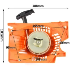 Motorino Avviamento Strappo Motosega 181x188 Messa Moto Autoavvolgente -Husqvarni Negozio 36349680 5