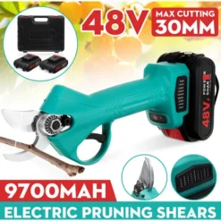 Manta Forbici Da Potatura 100-500W 30mm 110-240V Con 2 Batterie Forbici Per Rami Elettriche A Batteria 98VF 9700mAh -Husqvarni Negozio 37109568 3