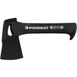 No Name Ascia Da Campeggio G.450g Manico-L.230mm Con Manico In Nylon PROMAT