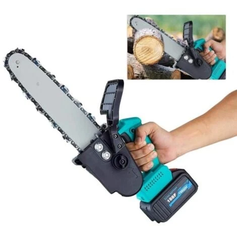 Trade Shop - Motosega Elettrica A Batterie A Litio 21v Da 12 Per Potatura Rami Alberi Piante 1 Trade Shop - Motosega Elettrica A Batterie A Litio 21v Da 12 Per Potatura Rami Alberi Piante