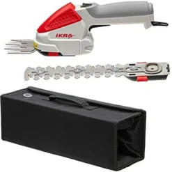 IKRA Cesoie Per Erba E Arbusti A Batteria 2in1 IGBS 1054 LI 7,2V, Durata Max. 175 Min, Incl. Batteria Caricabatterie E Borsa