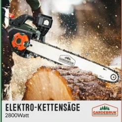 Gardebruk Motosega Elettrica 2800 Watt 40cm Lunghezza Taglio Lubrificazione Automatica Catena 7 Gardebruk Motosega Elettrica 2800 Watt 40cm Lunghezza Taglio Lubrificazione Automatica Catena -Husqvarni Negozio 42051357 3