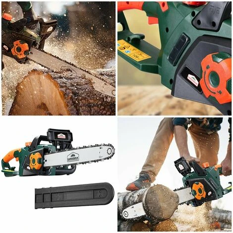 Gardebruk Motosega Elettrica 2800 Watt 40cm Lunghezza Taglio Lubrificazione Automatica Catena 4 Gardebruk Motosega Elettrica 2800 Watt 40cm Lunghezza Taglio Lubrificazione Automatica Catena - immagine 4