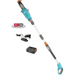Gardena Potatore Telescopico A Batteria TCS 20/18V P4A Ready-To-Use Set