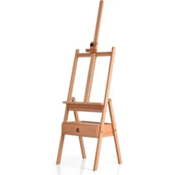 Cavalletto Per Pittura In Legno Di Pino, Cavalletto Professionale Con Altezza Regolabile, Cavalletto Per Dipingere E Disegnare, Ideale Per Bambini, Adulti E Pittori, 44 X 44 X 149,5 -193,5 Cm 9 Cavalletto Per Pittura In Legno Di Pino, Cavalletto Professionale Con Altezza Regolabile, Cavalletto Per Dipingere E Disegnare, Ideale Per Bambini, Adulti E Pittori, 44 X 44 X 149,5 -193,5 Cm -Husqvarni Negozio 47600624 5