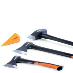 Set Di Asce - Accette - Scure 4 Pezzi + Cuneo / Granata Spaccalegna FUXTEC 7 Set Di Asce - Accette - Scure 4 Pezzi + Cuneo / Granata Spaccalegna FUXTEC -Husqvarni Negozio 50256460 3
