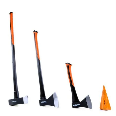 Set Di Asce - Accette - Scure 4 Pezzi + Cuneo / Granata Spaccalegna FUXTEC 5 Set Di Asce - Accette - Scure 4 Pezzi + Cuneo / Granata Spaccalegna FUXTEC - immagine 5
