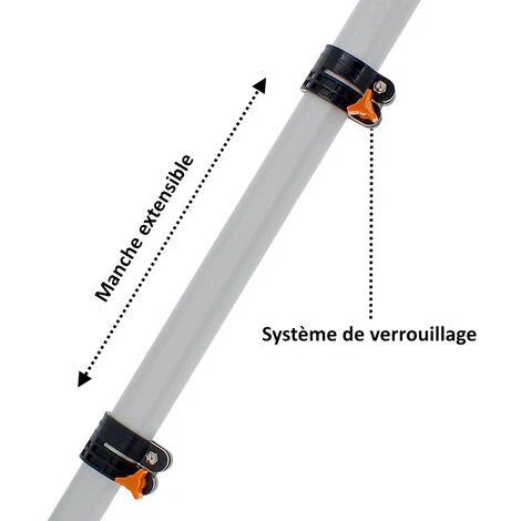 Seghetto Da Potatura Telescopico - Lunghezza 550 Cm 3 Seghetto Da Potatura Telescopico - Lunghezza 550 Cm - immagine 3