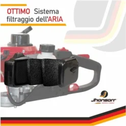 Jhonsorr Tagliasiepi A Scoppio 22,5 CC Doppia Lama 60 Cm Telescopico Manico Girevole -Husqvarni Negozio 54820509 4