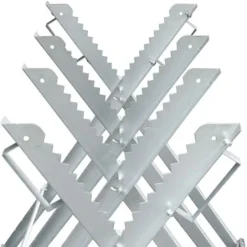 Hengda Sowingbock, Capacità Di Carico Di 150 Kg Galvanizzata In Metallo 80x81x80 Cm Bock In Legno Bock Sawhilied SOWBOCK SHOWBOCK. -Husqvarni Negozio 57483589 5