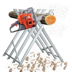 Randaco Cavalletto In Acciaio Zincato - Con Denti Da 150kg - Pieghevole 4 Cavalletti 9 Randaco Cavalletto In Acciaio Zincato - Con Denti Da 150kg - Pieghevole 4 Cavalletti -Husqvarni Negozio 60447609 5