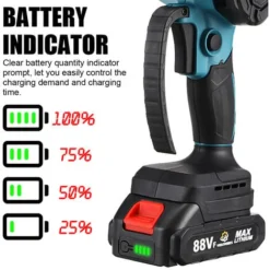 6'' 1500W Motosega Elettrica +2 Batterie Display Digitale Sega A Catena -Husqvarni Negozio 60639343 4