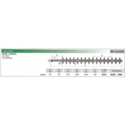 Lama Superiore / Inferiore ECHO Tagliasiepe HC 1500 022695