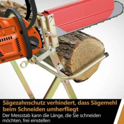 Hengda Cavalletto Per Tronchi - Acciaio Zincato - Per Motosega Pieghevole L 72 X H 81 Cm -Husqvarni Negozio 63857810 4