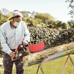 Hengda Cavalletto Per Tronchi - Acciaio Zincato - Per Motosega Pieghevole L 72 X H 81 Cm -Husqvarni Negozio 63857810 5