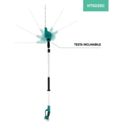VONROC Tagliasiepi Telescopico 20V - 200 Fino A 260 Cm. Senza Batteria E Caricatore Rapido -Husqvarni Negozio 66800057 3