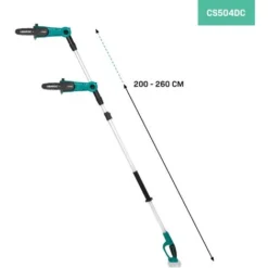VONROC Motosega Telescopica 20V - 200 Fino A 260 Cm. Senza Batteria E Caricatore Rapido 8 VONROC Motosega Telescopica 20V - 200 Fino A 260 Cm. Senza Batteria E Caricatore Rapido -Husqvarni Negozio 68208303 4