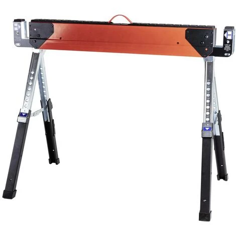 Magna Hold MH5 Acciaio Cavalletto Per Tagliare La Legna Regolabile In Altezza, Pieghevole 589 Kg 1 Pz. 3 Magna Hold MH5 Acciaio Cavalletto Per Tagliare La Legna Regolabile In Altezza, Pieghevole 589 Kg 1 Pz. - immagine 3