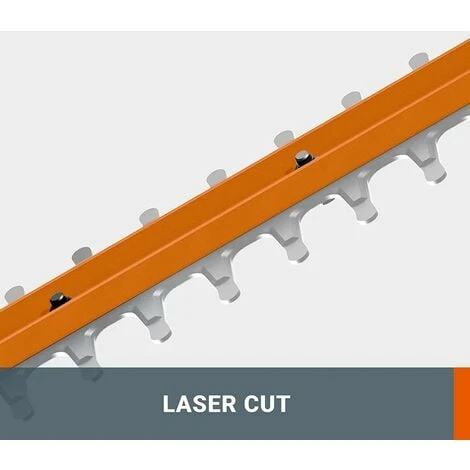 Tagliasiepi A Batteria 20V/2Ah Lithio Con Caricabatteria Rapido Worx Wg260E.5 2 Tagliasiepi A Batteria 20V/2Ah Lithio Con Caricabatteria Rapido Worx Wg260E.5 - immagine 2