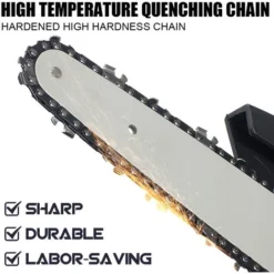 8'' 3000W Motosega A Batteria Con 2 Batterie Sega A Catena Elettrica Senza Spazzole -Husqvarni Negozio 69666838 4