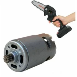 MOTORE DI RICAMBIO MINI MOTOSEGA A BATTERIA ELETTROSEGA SEGA POTATURA TAGLIARAMI