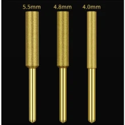 12 Punte Per Motosega, Affilatrice Diamantata Placcata In Titanio, Lima Per Motosega Elettrica Ad Alta Durezza (5,5 Mm) -Husqvarni Negozio 80420960 4