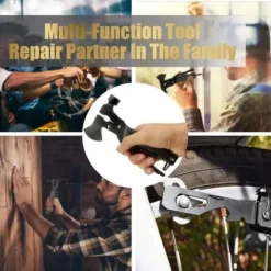 LITZEEMultitool Accessori Da Campeggio Gear & Survival Gear Mini Ax Hammer Multitool (Trucioli Di Legno) 7 LITZEEMultitool Accessori Da Campeggio Gear & Survival Gear Mini Ax Hammer Multitool (Trucioli Di Legno) -Husqvarni Negozio 88937275 3