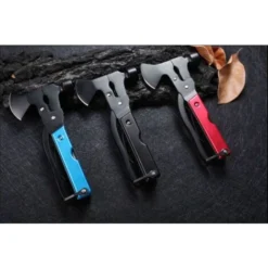LITZEEMultitool Accessori Da Campeggio Gear & Survival Gear Mini Ax Hammer Multitool (Trucioli Di Legno) 9 LITZEEMultitool Accessori Da Campeggio Gear & Survival Gear Mini Ax Hammer Multitool (Trucioli Di Legno) -Husqvarni Negozio 88937275 5