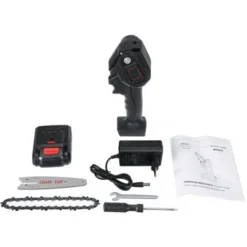 MINI SEGA ELETTRICA A BATTERIA 24V MOTOSEGA PORTATILE POTATURA DA GIARDINO -Husqvarni Negozio 92488987 3