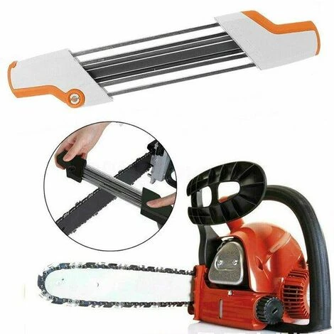 Affilacatena Per Motosega 2 In 1 Utensili Per Smerigliatrice Per Affilare I File Facili Per STIHL, Lima E Misuratore Di Profondità In Un Unico Strumento Ergonomico (bianco E Arancione) 4,0 Mm 3 Affilacatena Per Motosega 2 In 1 Utensili Per Smerigliatrice Per Affilare I File Facili Per STIHL, Lima E Misuratore Di Profondità In Un Unico Strumento Ergonomico (bianco E Arancione) 4,0 Mm - immagine 3