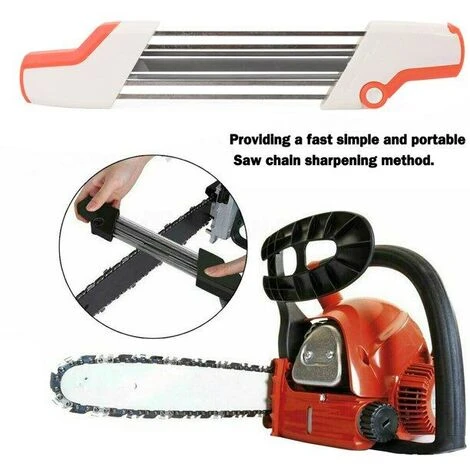 Affilacatena Per Motoseghe 2 In 1 Strumenti Per Smerigliatrice Per Affilare I File Facili Per STIHL, Lima E Lima Per Misuratori Di Profondità In Un Unico Strumento Ergonomico (bianco E Arancione) 4,8 2 Affilacatena Per Motoseghe 2 In 1 Strumenti Per Smerigliatrice Per Affilare I File Facili Per STIHL, Lima E Lima Per Misuratori Di Profondità In Un Unico Strumento Ergonomico (bianco E Arancione) 4,8 - immagine 2