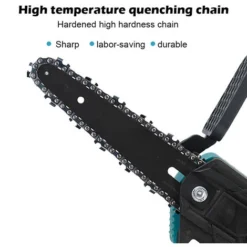 Motosega Elettrica Da Giardino Motosega A Batteria 6'' 88V Portatile Con 2 Batterie 9000mAh + Lama + Sega + Caricabatterie Blu -Husqvarni Negozio 93344331 4