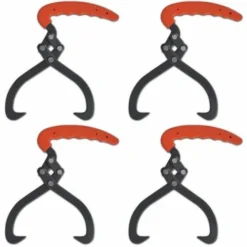 VIDAXL Pinza Tenaglia Per Tronchi Con Manico In Pvc 4 Pz