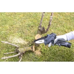 POTATORE MOTOSEGA ELETTRICA A BATTERIA 2 BATTERIE WORK-IT COMPACT AUSONIA -Husqvarni Negozio 94730695 3